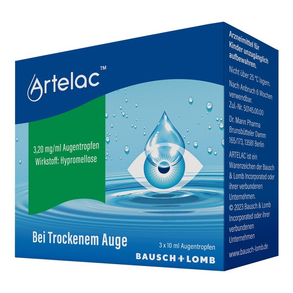 Artelac™ Augentropfen Dreierpack 3X10 ml
