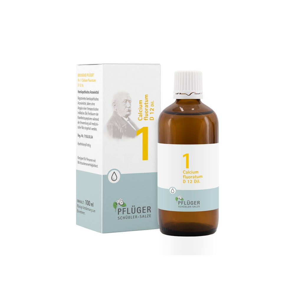 Biochemie Pflüger Schüßler-Salz Nr. 1 Calcium fluoratum D12 100 ml