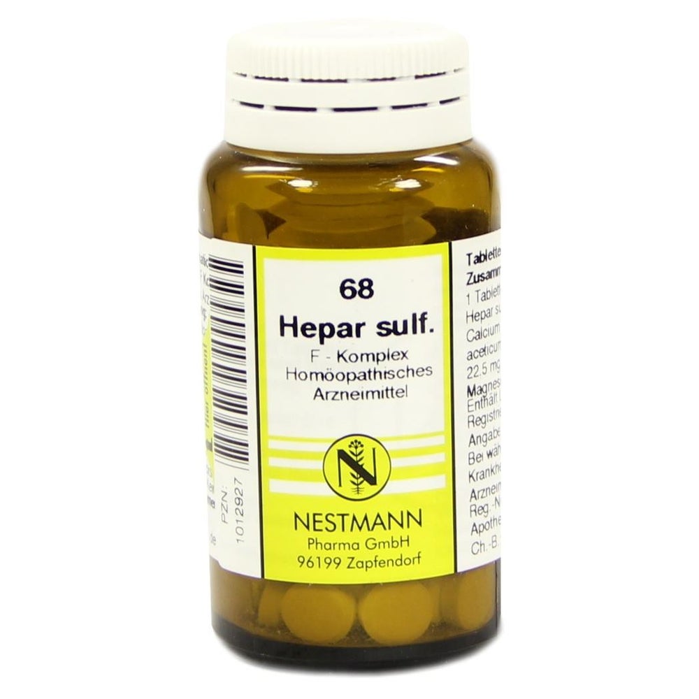 Hepar Sulfuris F Komplex Nr.68 Tabletten 120 St