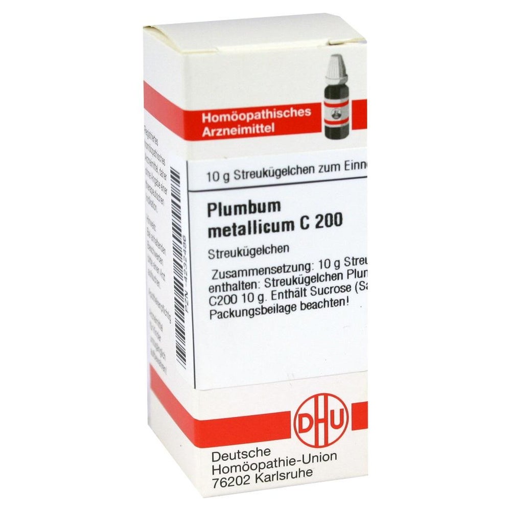 Plumbum Metallicum C 200 Globuli 10 g
