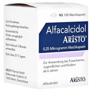 ALFACALCIDOL Aristo 0,25 Mikrogramm Weichkapseln 100 St