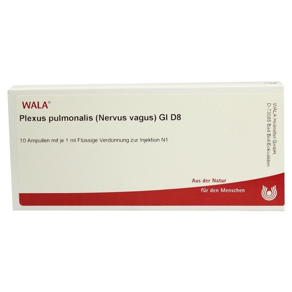 Plexus Pulmonalis Nervus vagus GL D 8 Am 10X1 ml