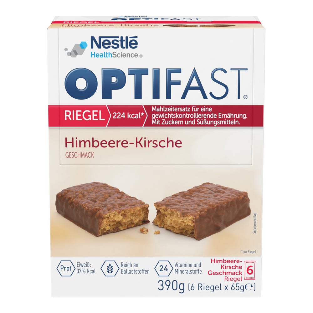 OPTIFAST Riegel Himbeere-Kirsche