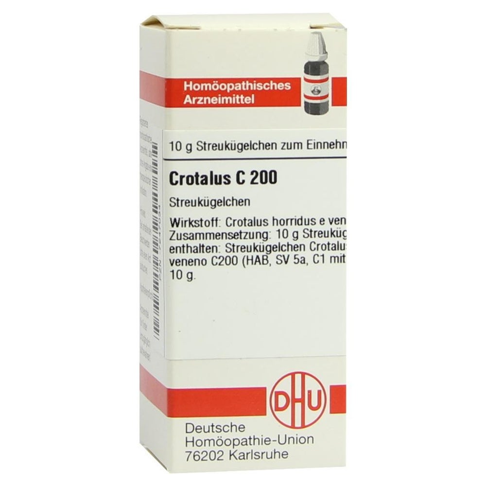 Crotalus C 200 Globuli 10 g