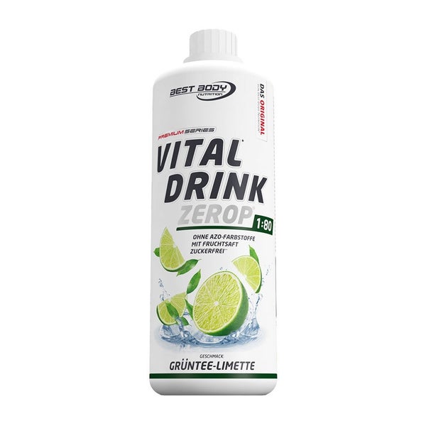 Best Body Vital Drink 1:80 - Grüntee Limette 1000 ml