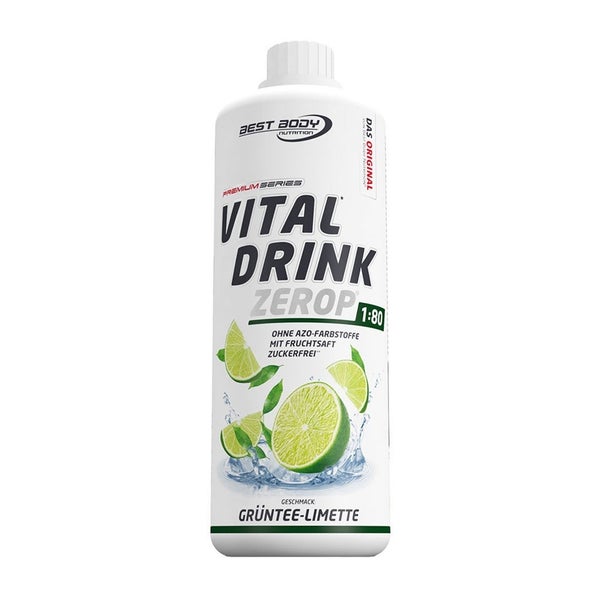 Best Body Vital Drink - Grüntee Limette 1000 ml