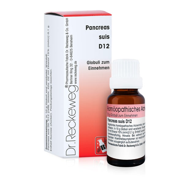 Dr. Reckeweg Pancreas Suis D12 Globuli 10 g
