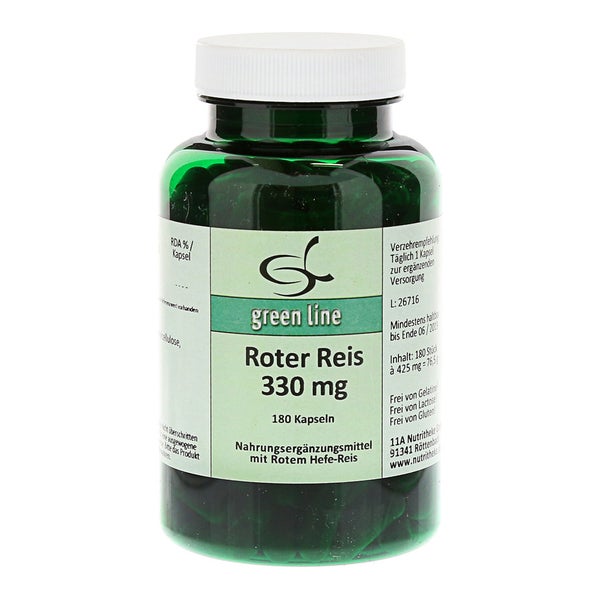 Roter REIS 330 mg Kapseln 180 St