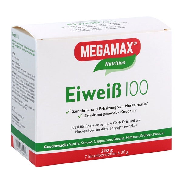 MEGAMAX® Eiweiß 100 Kombi-Set 7X30 g