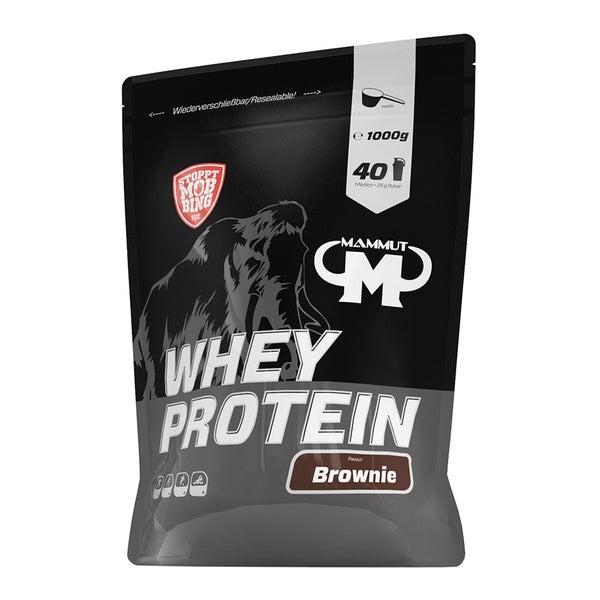 MM Whey Protein Brownie Pulver 1000 g