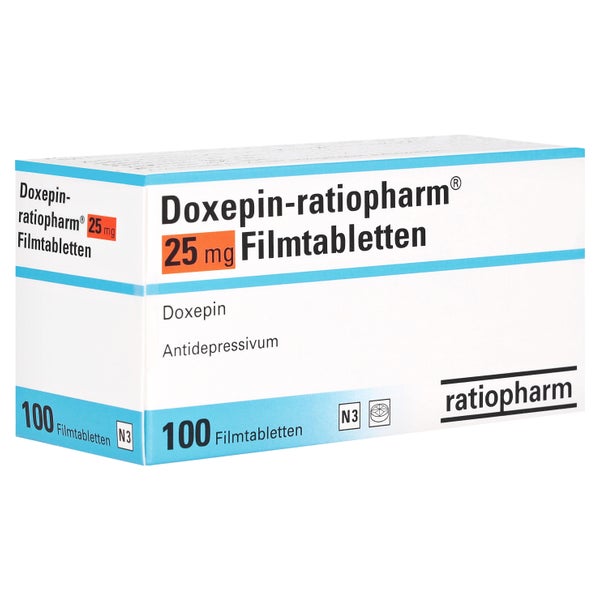Doxepin-ratiopharm 25 mg Filmtabletten 100 St