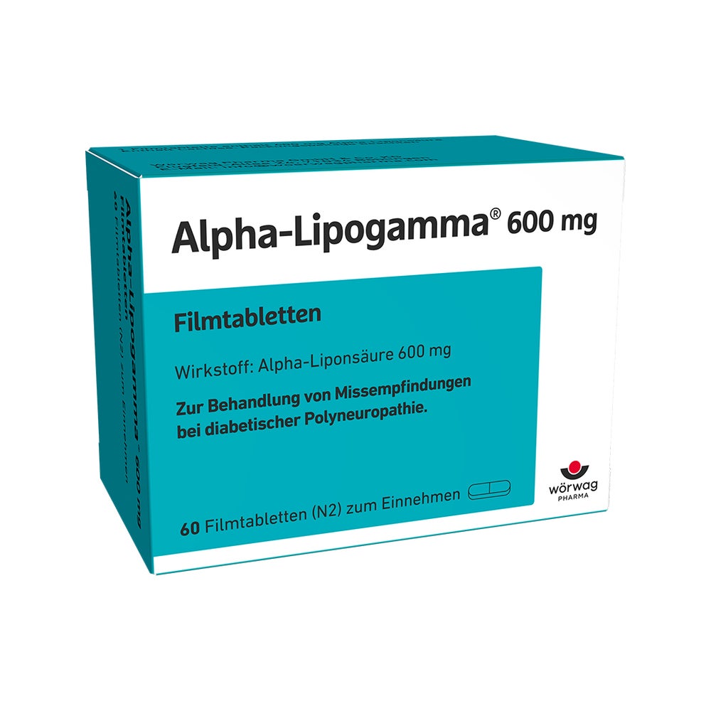 Alpha Lipogamma 600 mg 60 St