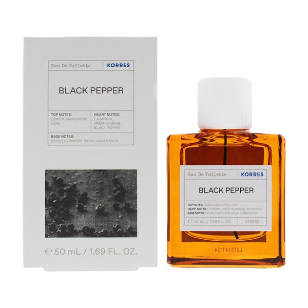 Korres, Black Pepper EdT Nat. Spray 50 ml