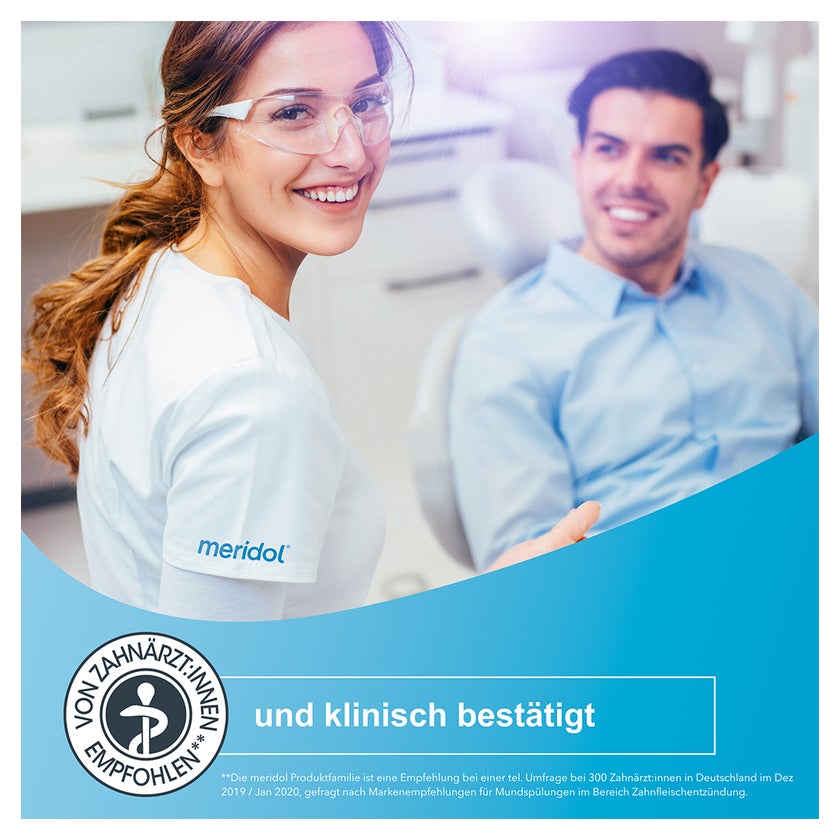 meridol Mundspülung Zahnfleischschutz antibakteriell 400 ml