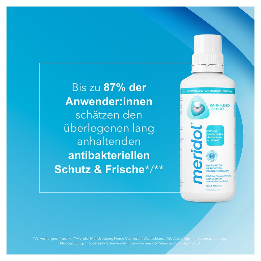 meridol Mundspülung Zahnfleischschutz antibakteriell 400 ml