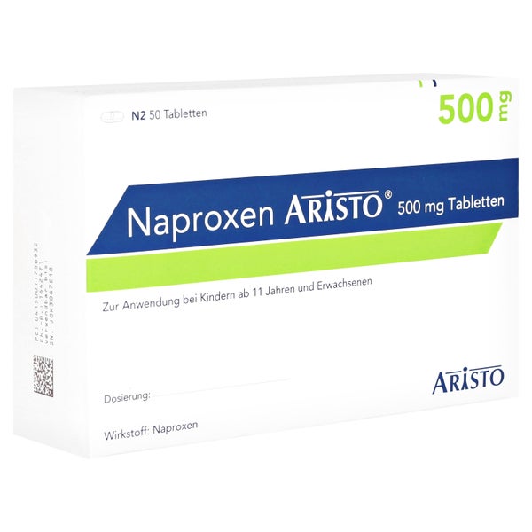 Naproxen Aristo 500 mg Tabletten 50 St
