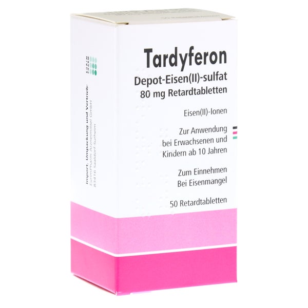 Tardyferon Depot-eisen(ii)-sulfat 80 mg - Reimport 50 St