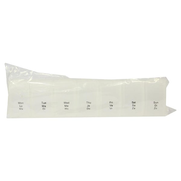 Pillendose 7 Fächern Kunststoff matt 1 St