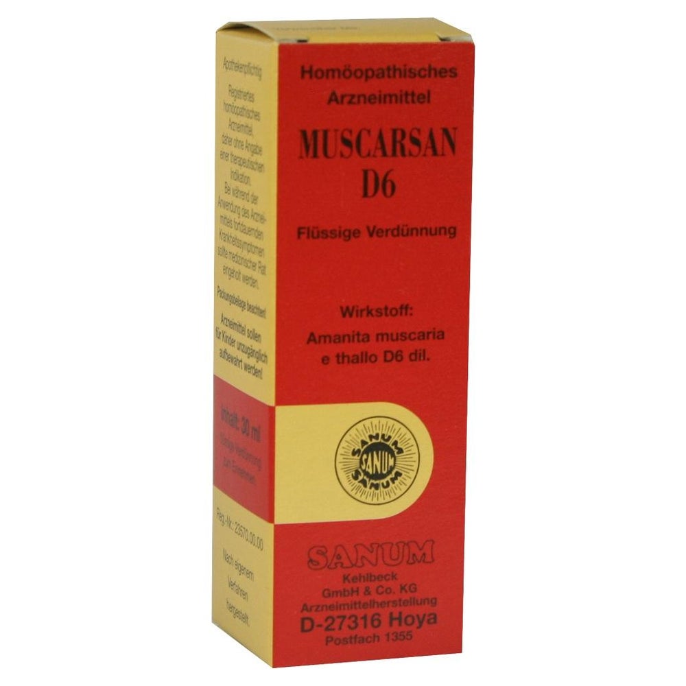 Muscarsan D 6 Tropfen 30 ml