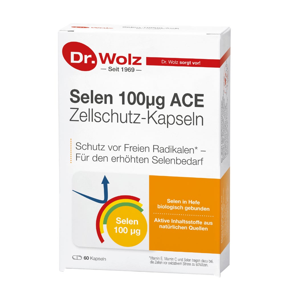 Selen ACE 100 µg 60 Tage Kapseln 60 St