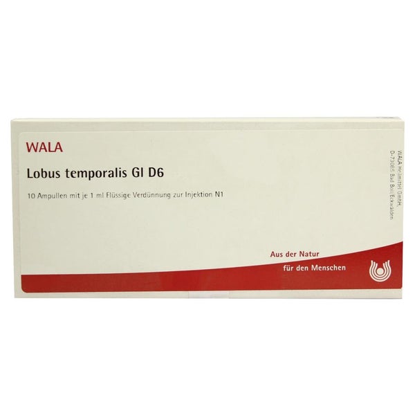 Lobus Temporalis GL D 6 Ampullen 10X1 ml
