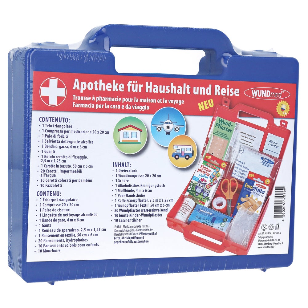 Apotheke für Haushalt+reise Verbandskast 1 St