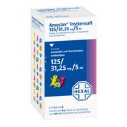 Amoclav Trockensaft 125/31,25 mg/5 ml 100 ml