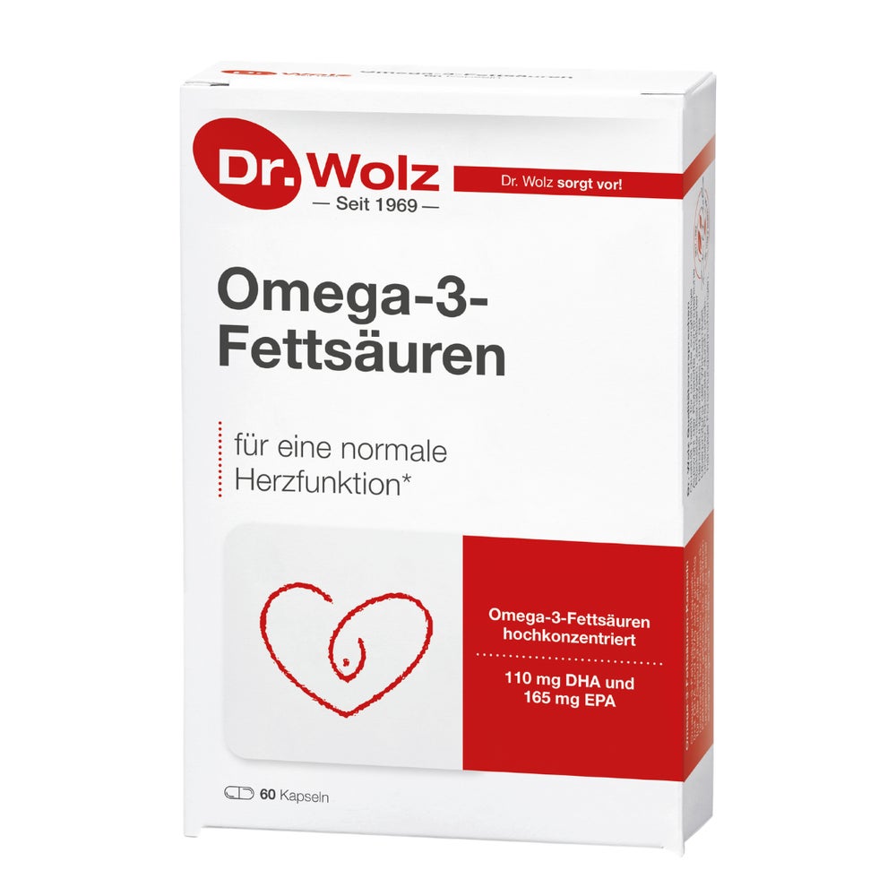 Omega-3 Fettsäuren 500 mg/60% Kapseln 60 St