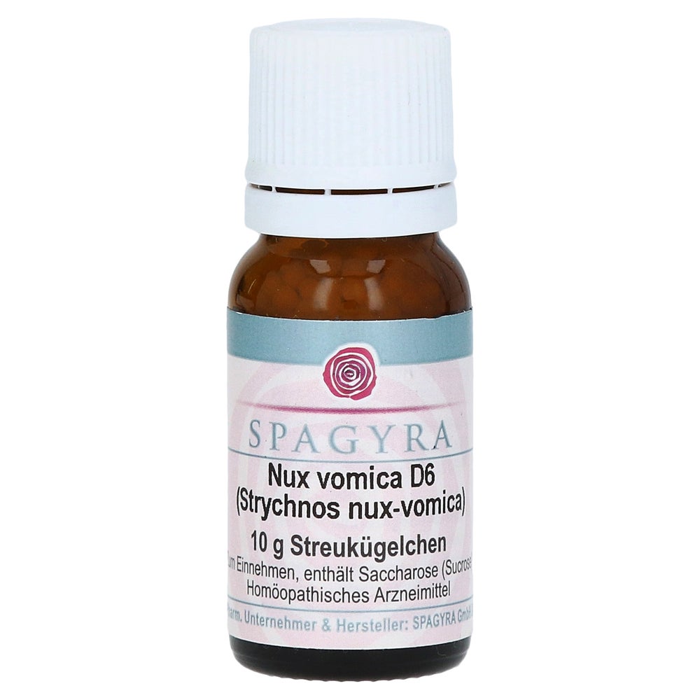 NUX Vomica D 6 Globuli 10 g