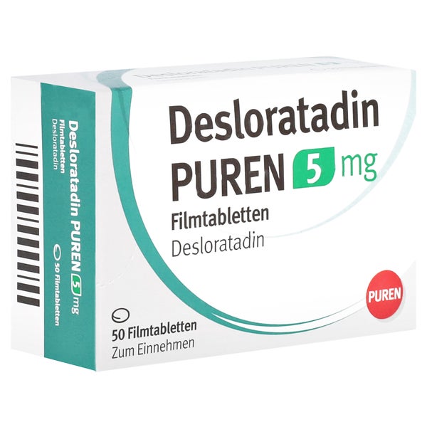Desloratadin Puren 5 mg Filmtabletten 50 St