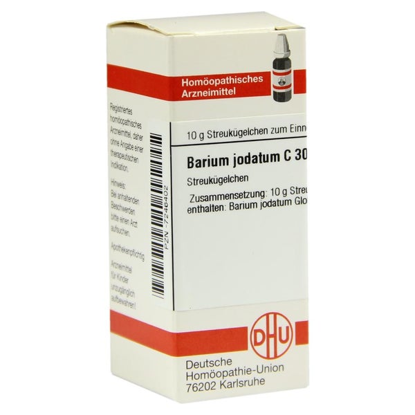 Barium Jodatum C 30 Globuli 10 g