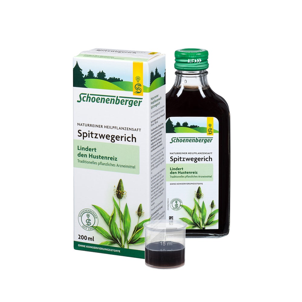 Schoenenberger Heilpflanzensaft Spitzwegerich 200 ml