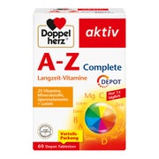 Produktabbildung: Doppelherz aktiv A-Z Depot Langzeit-Vitamine 60 St