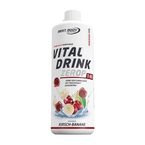 Best Body Vital Drink - Kirsche Banane 1000 ml