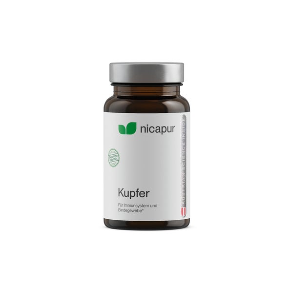 Nicapur Kupfer Kapseln 60 St