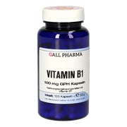 Vitamin B1 100 mg GPH Kapseln 120 St