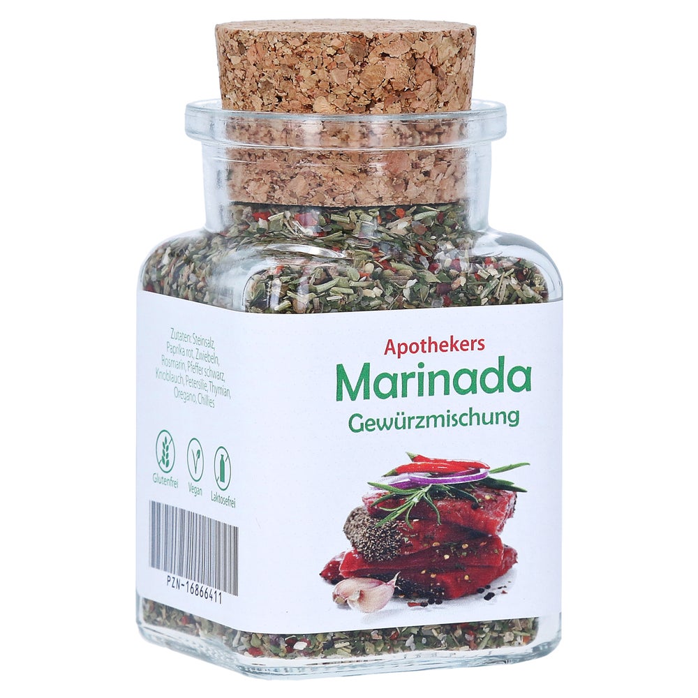 Apothekers Marinada Gewürzmischung Glas 70 g