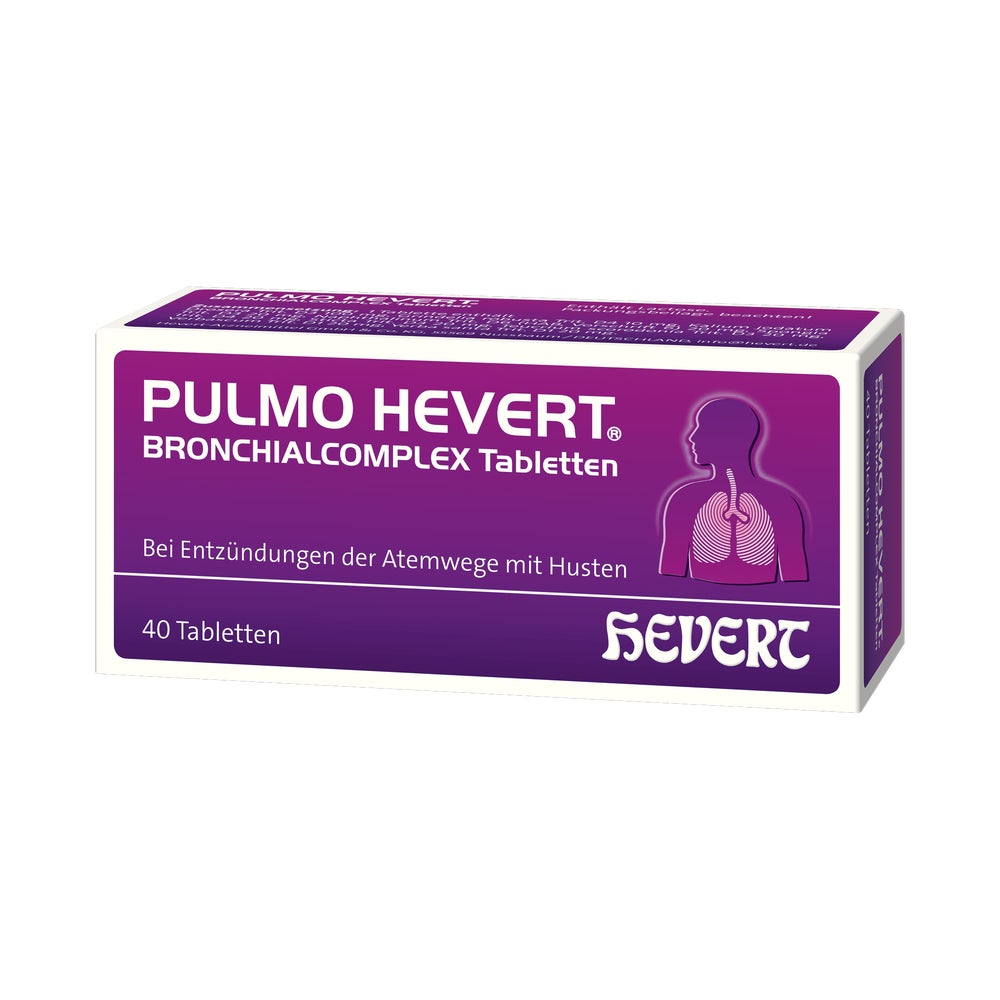 Pulmo Hevert Bronchialcomplex Tabletten 40 St