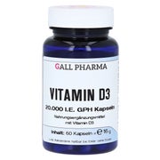 Vitamin D3 20.000 I.E. GPH Kapseln 60 St