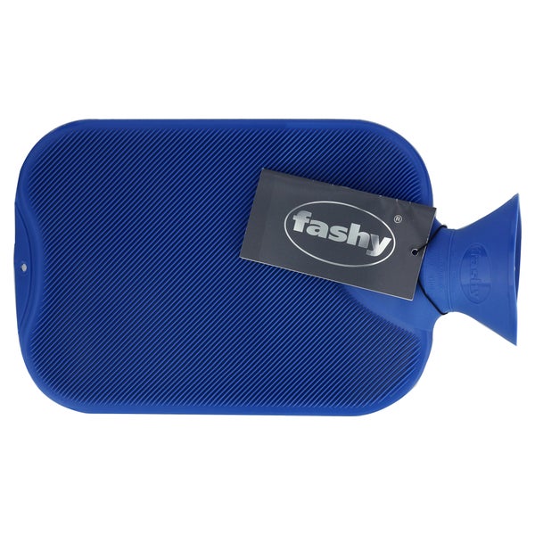 fashy Wärmflasche Doppellamelle 2 l saphir 1 St
