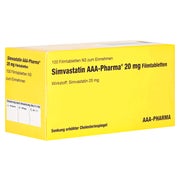 Simvastatin 20 Aaa-pharma Filmtabletten 100 St