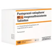 PANTOPRAZOL-ratiopharm 40 mg magensaftr.Tabletten 100 St