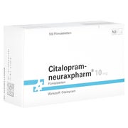 CITALOPRAM-neuraxpharm 10 mg Filmtabletten 100 St