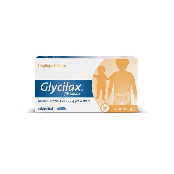 Glycilax Suppositorien Kinder 6 St