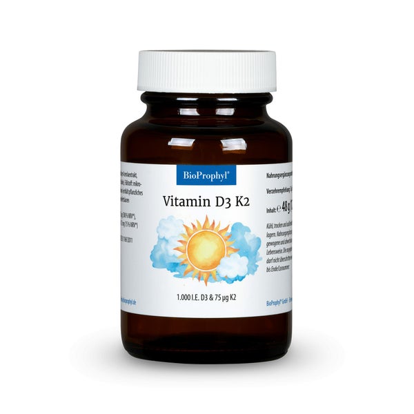 BioProphyl Vitamin D3 K2 Lutschtabletten 120 St