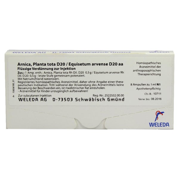 Arnica Planta tota D 20/Equisetum arv.D 8X1 ml