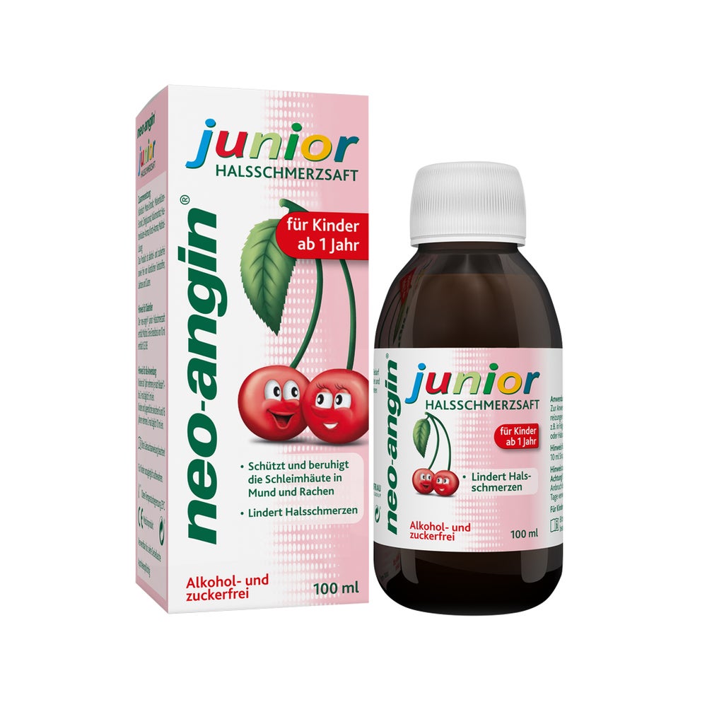 Neo Angin Junior Halsschmerzsaft 100 ml