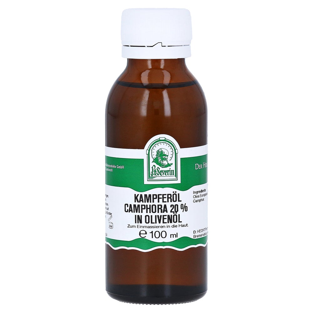 Kampferöl Camphora 20% in Olivenöl 100 ml