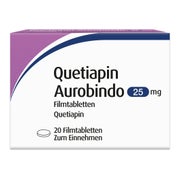 Quetiapin Aurobindo 25 mg Filmtabletten 20 St