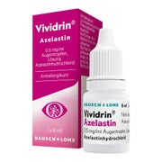 Produktabbildung: Vividrin Azelastin Augentropfen 6 ml